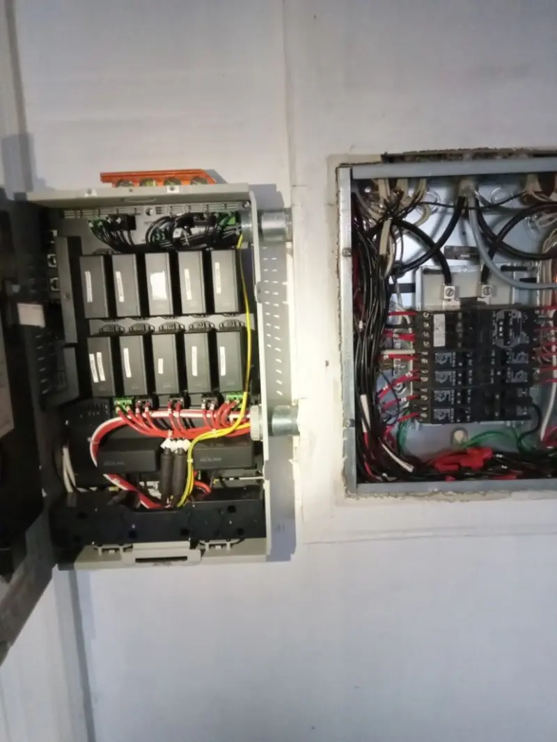 Electrical panel upgrade completed for Commercial Electrician Services in Erwin